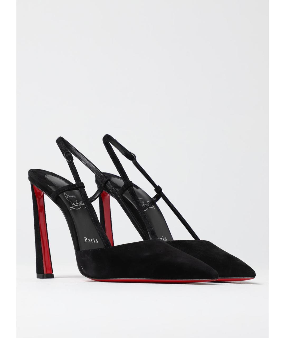 CHRISTIAN LOUBOUTIN Черные туфли, фото 2