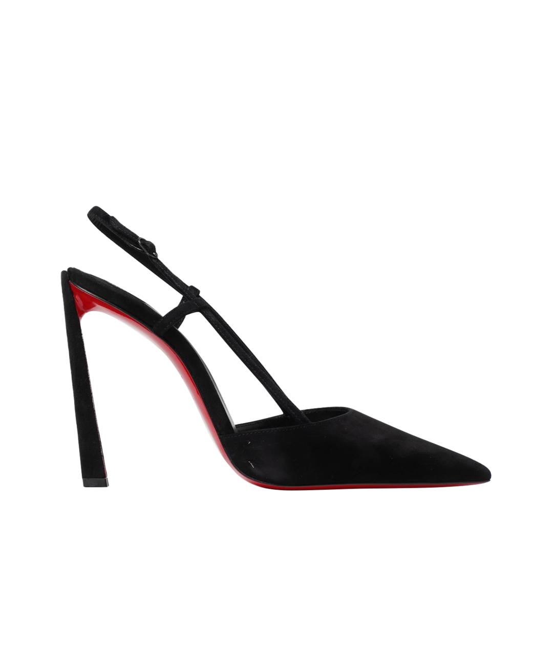 CHRISTIAN LOUBOUTIN Черные туфли, фото 1