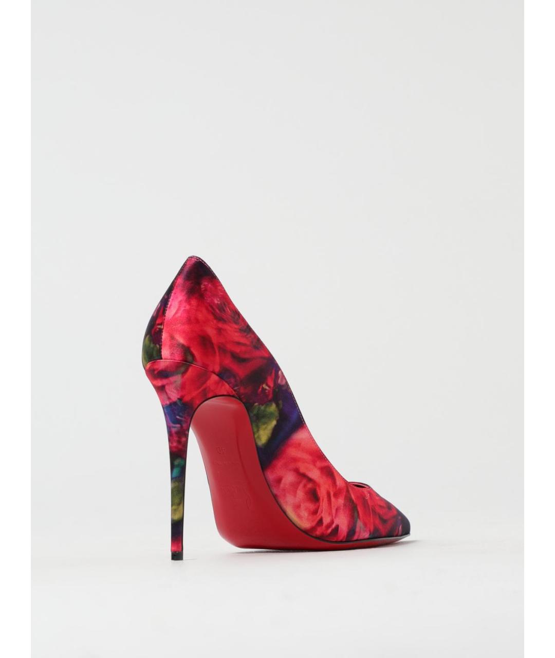 CHRISTIAN LOUBOUTIN Мульти текстильные туфли, фото 3