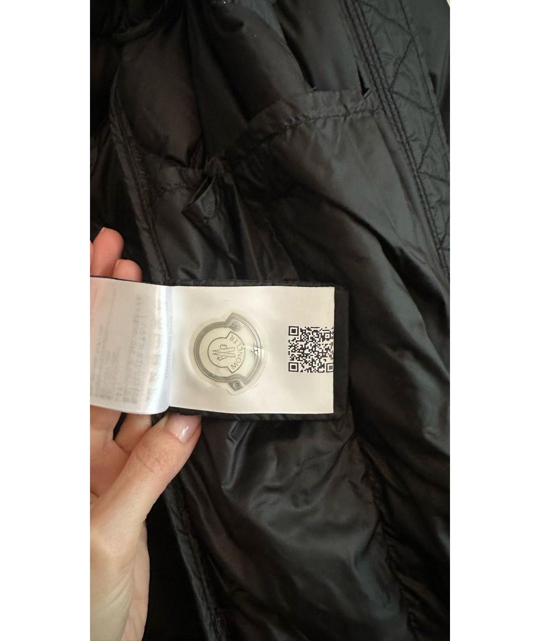 MONCLER Черная парка, фото 6