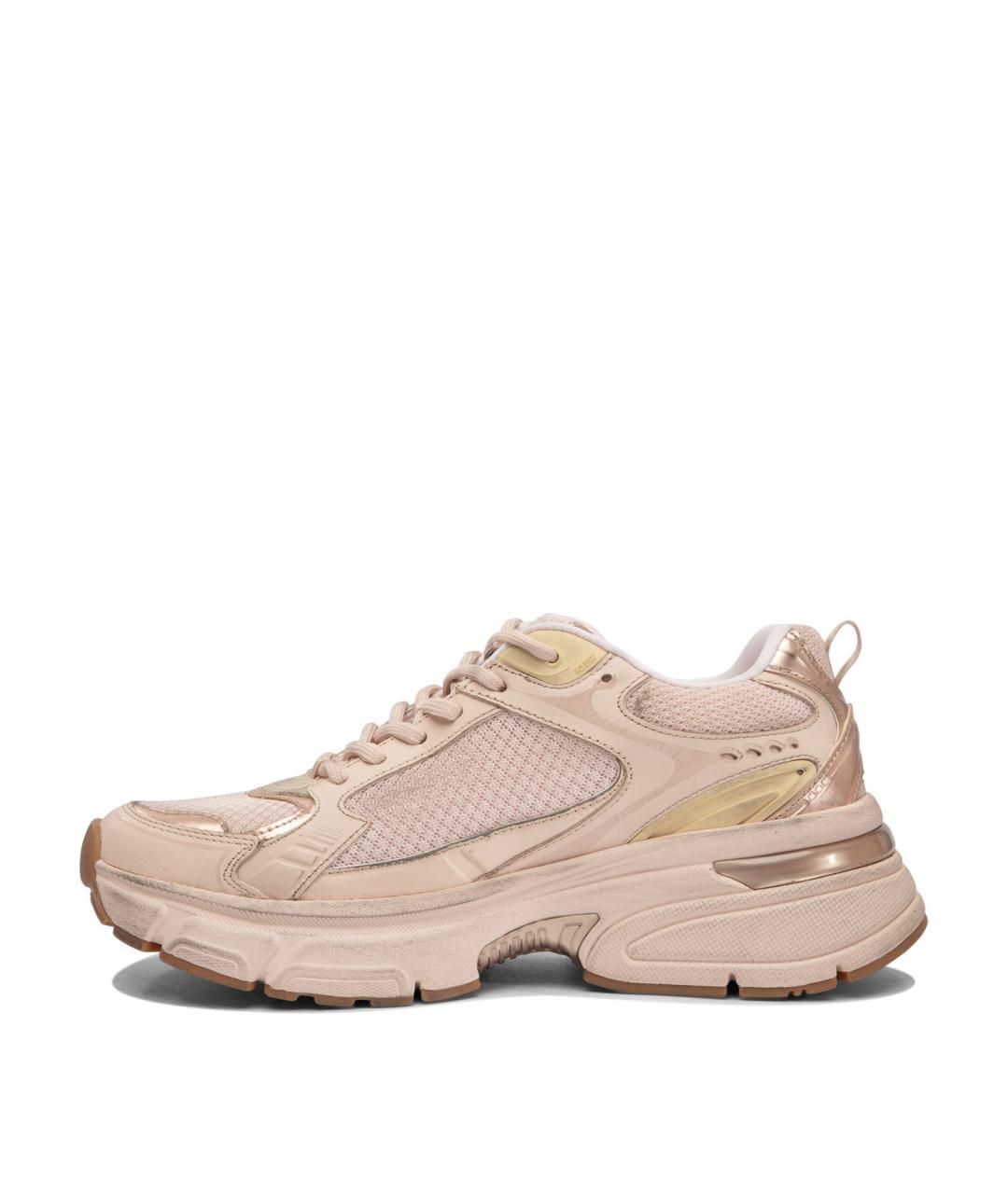 GOLDEN GOOSE DELUXE BRAND Розовые кожаные кроссовки, фото 3