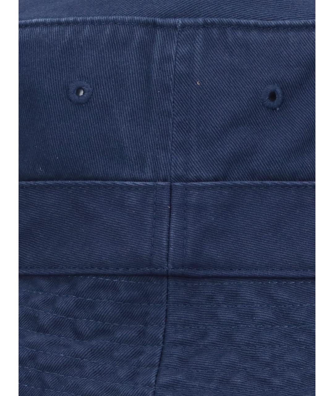 POLO RALPH LAUREN Синяя хлопковая шляпа, фото 3