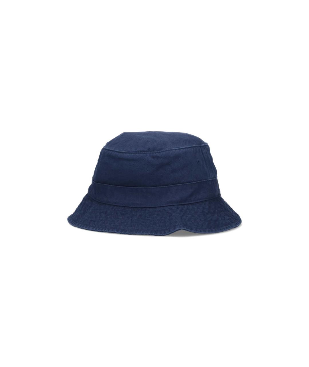 POLO RALPH LAUREN Синяя хлопковая шляпа, фото 2