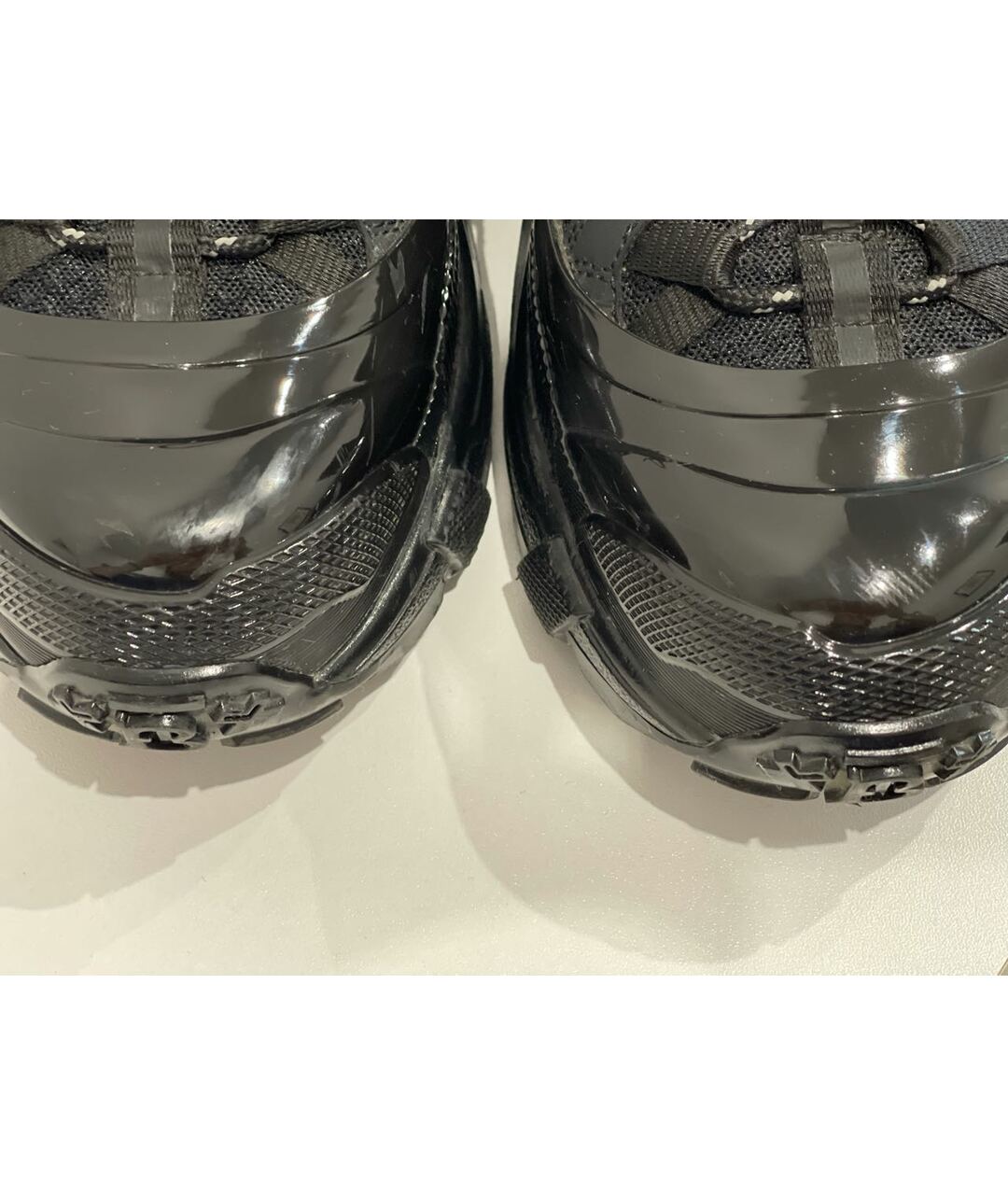 BURBERRY Черные резиновые кроссовки, фото 5