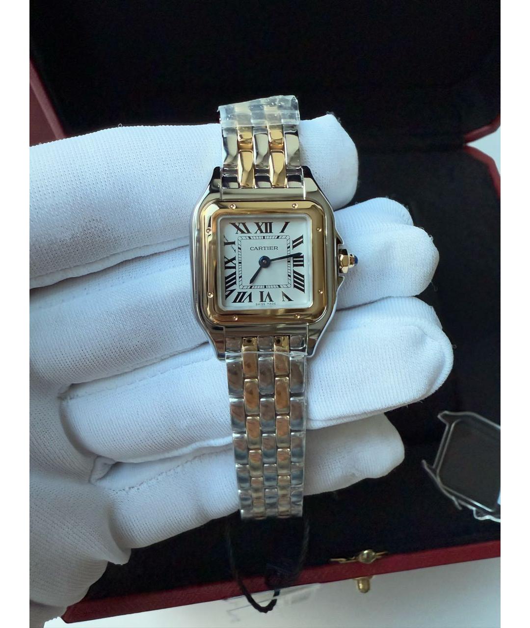 CARTIER Золотые часы из желтого золота, фото 2