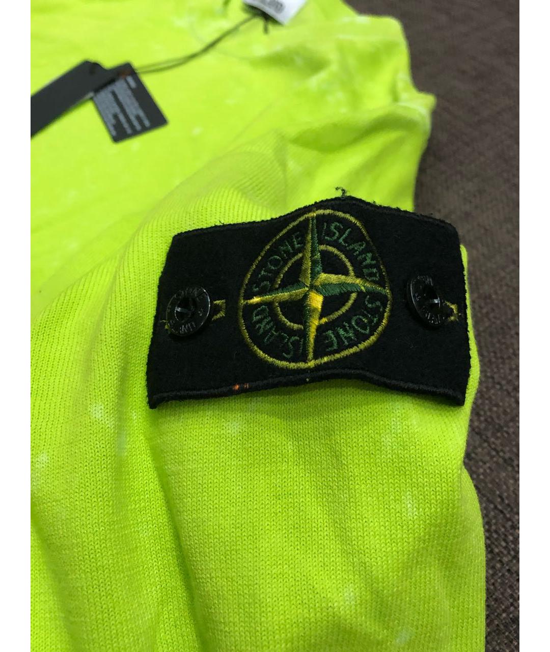 STONE ISLAND Желтый джемпер / свитер, фото 3