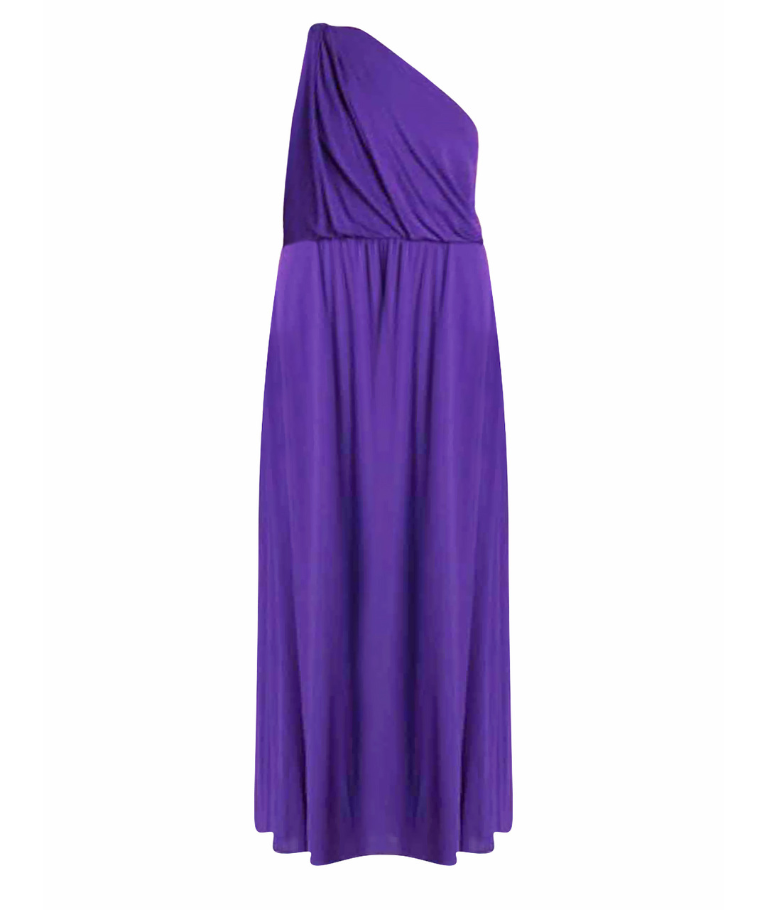 LANVIN Фиолетовое вискозное повседневное платье, фото 1