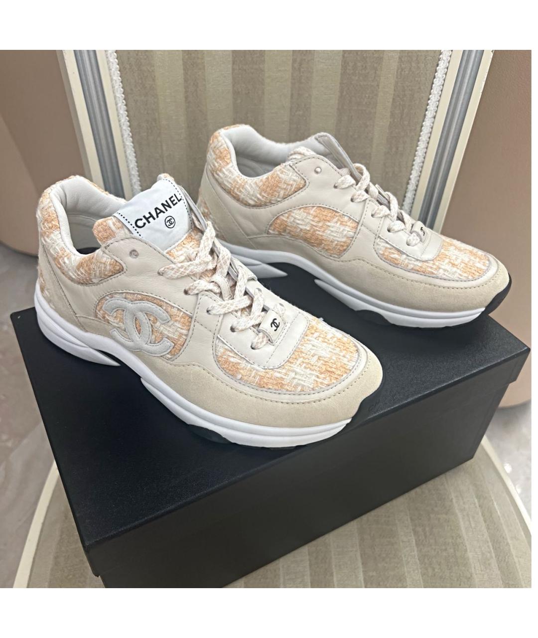CHANEL Мульти кроссовки, фото 4