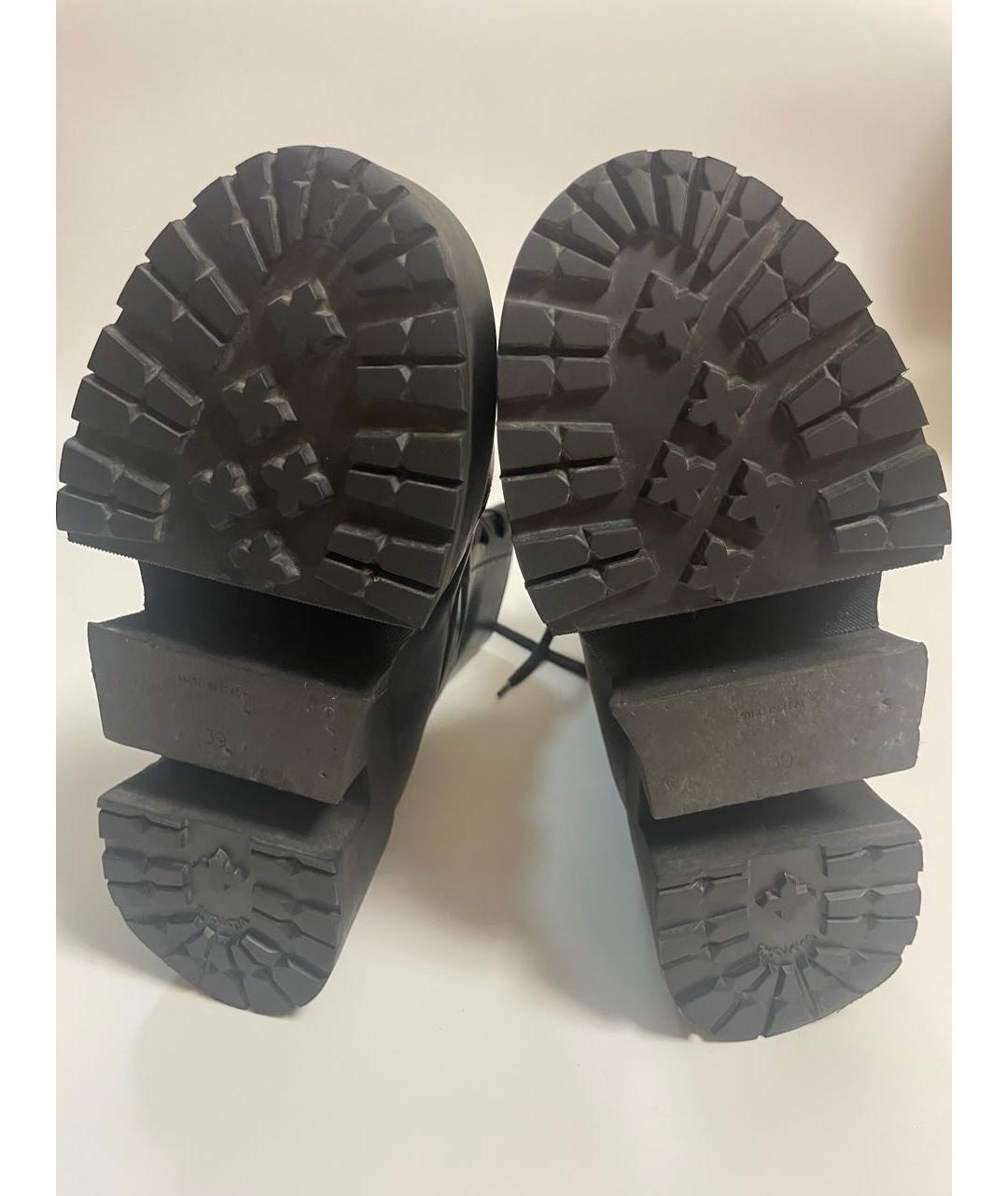 Enfants Riches Déprimés Черные кожаные ботинки, фото 7