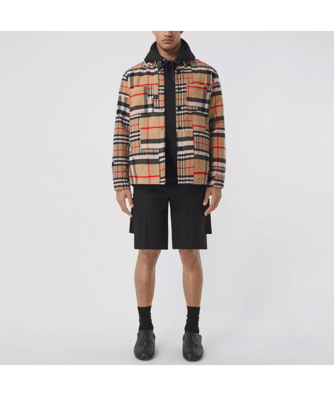 BURBERRY Бежевая кэжуал рубашка, фото 2