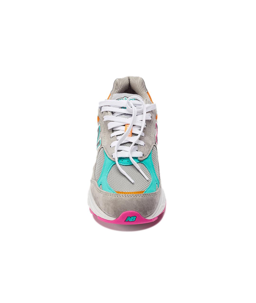 NEW BALANCE Серые низкие кроссовки / кеды, фото 3