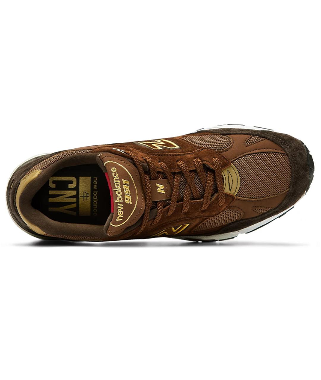 NEW BALANCE Коричневые низкие кроссовки / кеды, фото 3