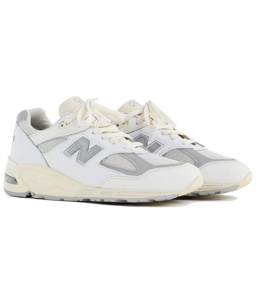 NEW BALANCE Белые низкие кроссовки / кеды, фото 3