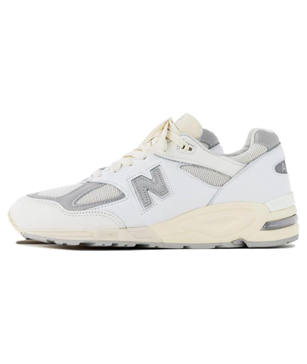 NEW BALANCE Белые низкие кроссовки / кеды, фото 2