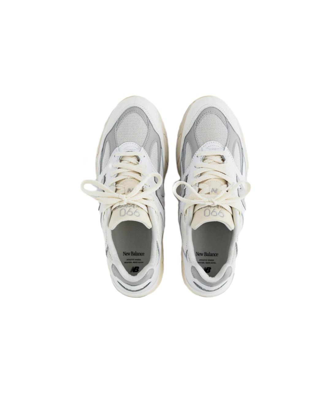 NEW BALANCE Белые низкие кроссовки / кеды, фото 4