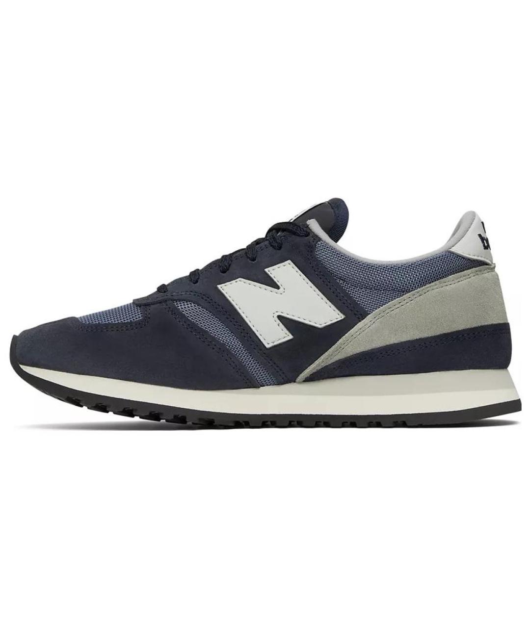 NEW BALANCE Темно-синие низкие кроссовки / кеды, фото 2
