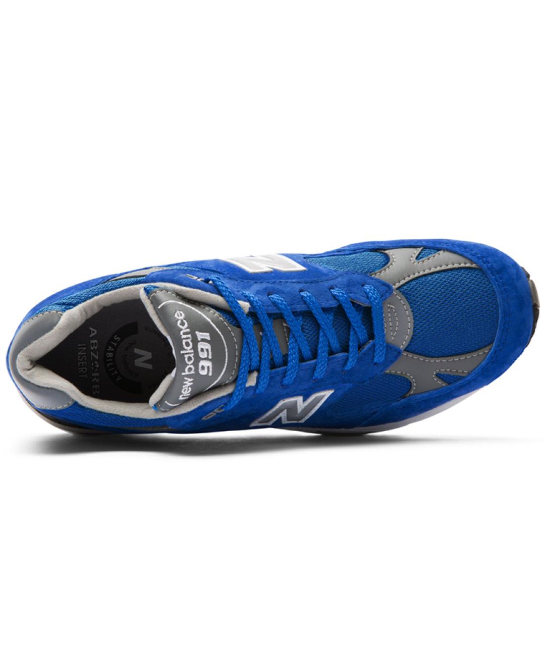 NEW BALANCE Синие низкие кроссовки / кеды, фото 4