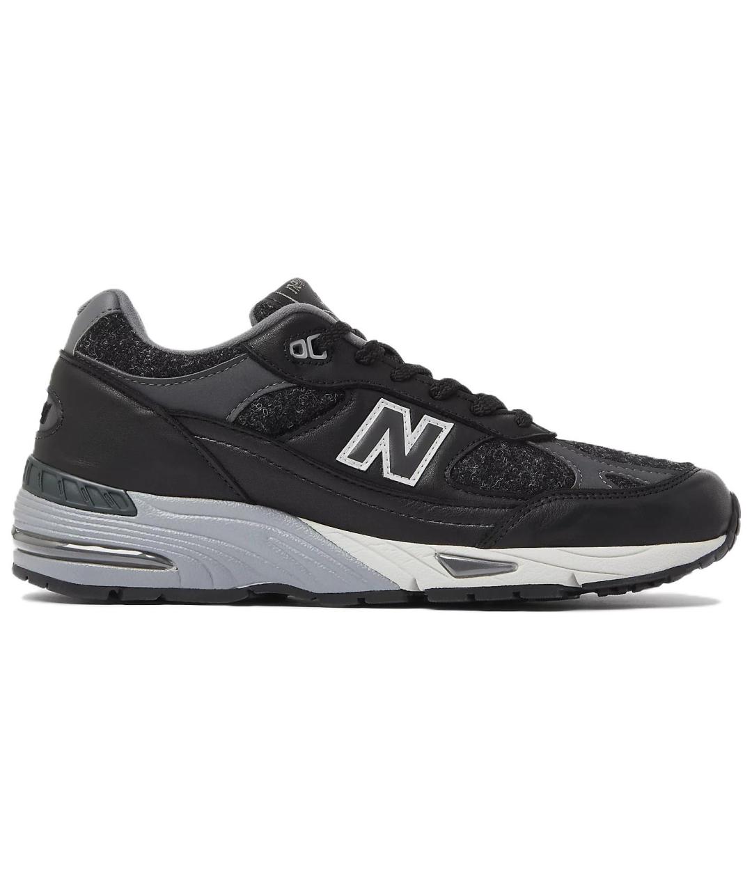 NEW BALANCE Черные низкие кроссовки / кеды, фото 1