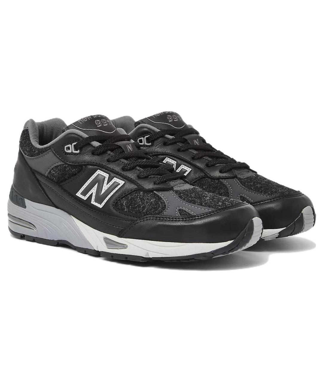 NEW BALANCE Черные низкие кроссовки / кеды, фото 3