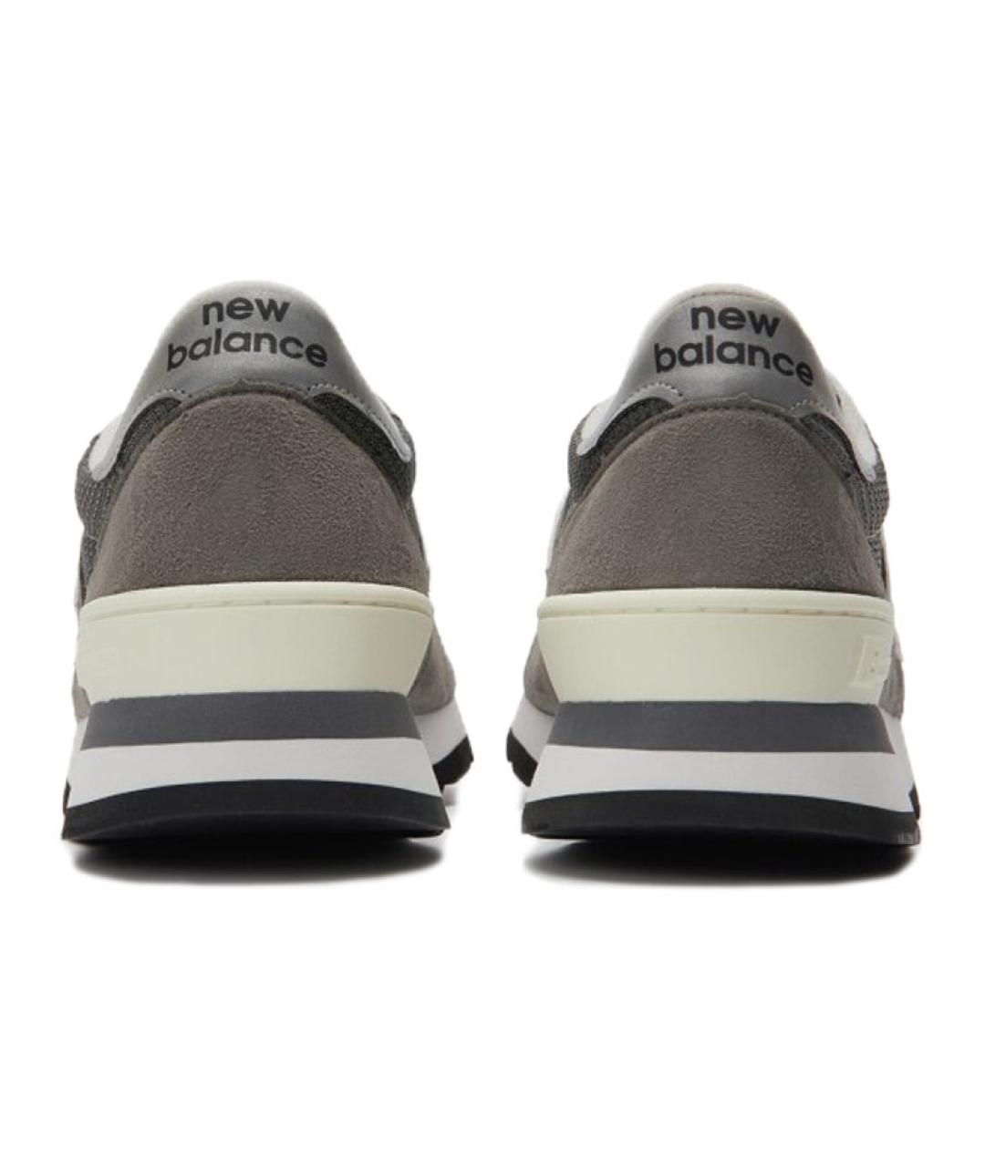 NEW BALANCE Серые низкие кроссовки / кеды, фото 5