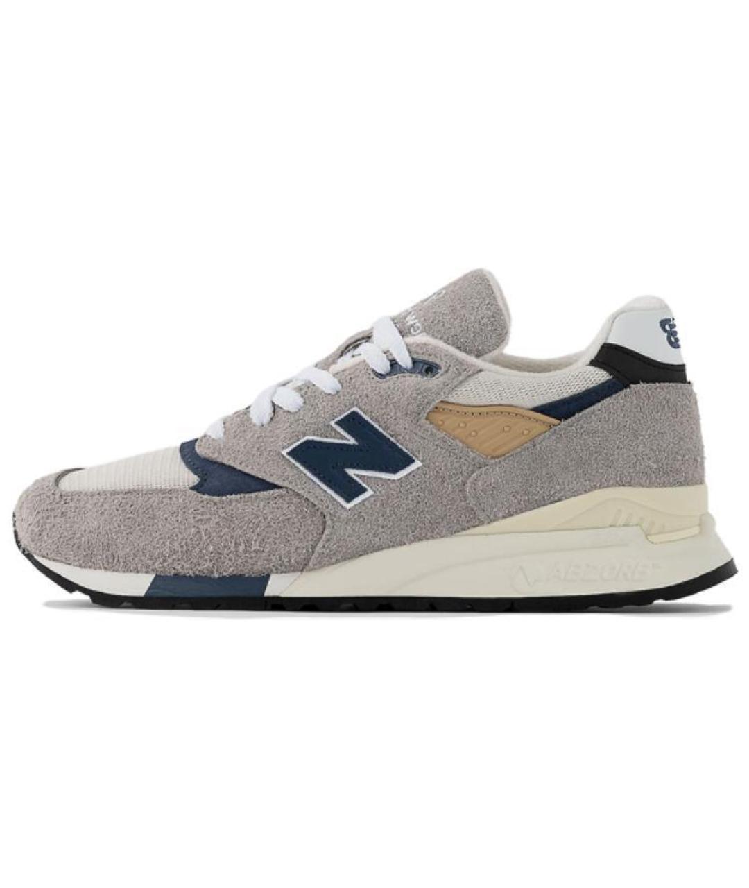 NEW BALANCE Серые кроссовки, фото 2