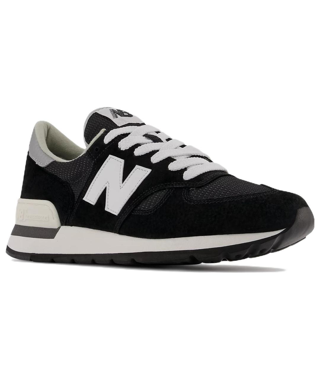 NEW BALANCE Черные низкие кроссовки / кеды, фото 3