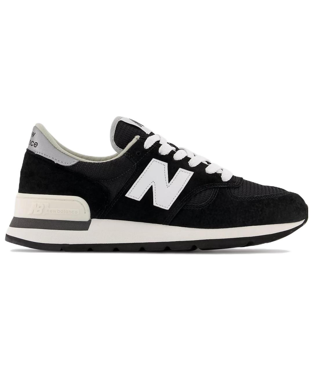 NEW BALANCE Черные низкие кроссовки / кеды, фото 1