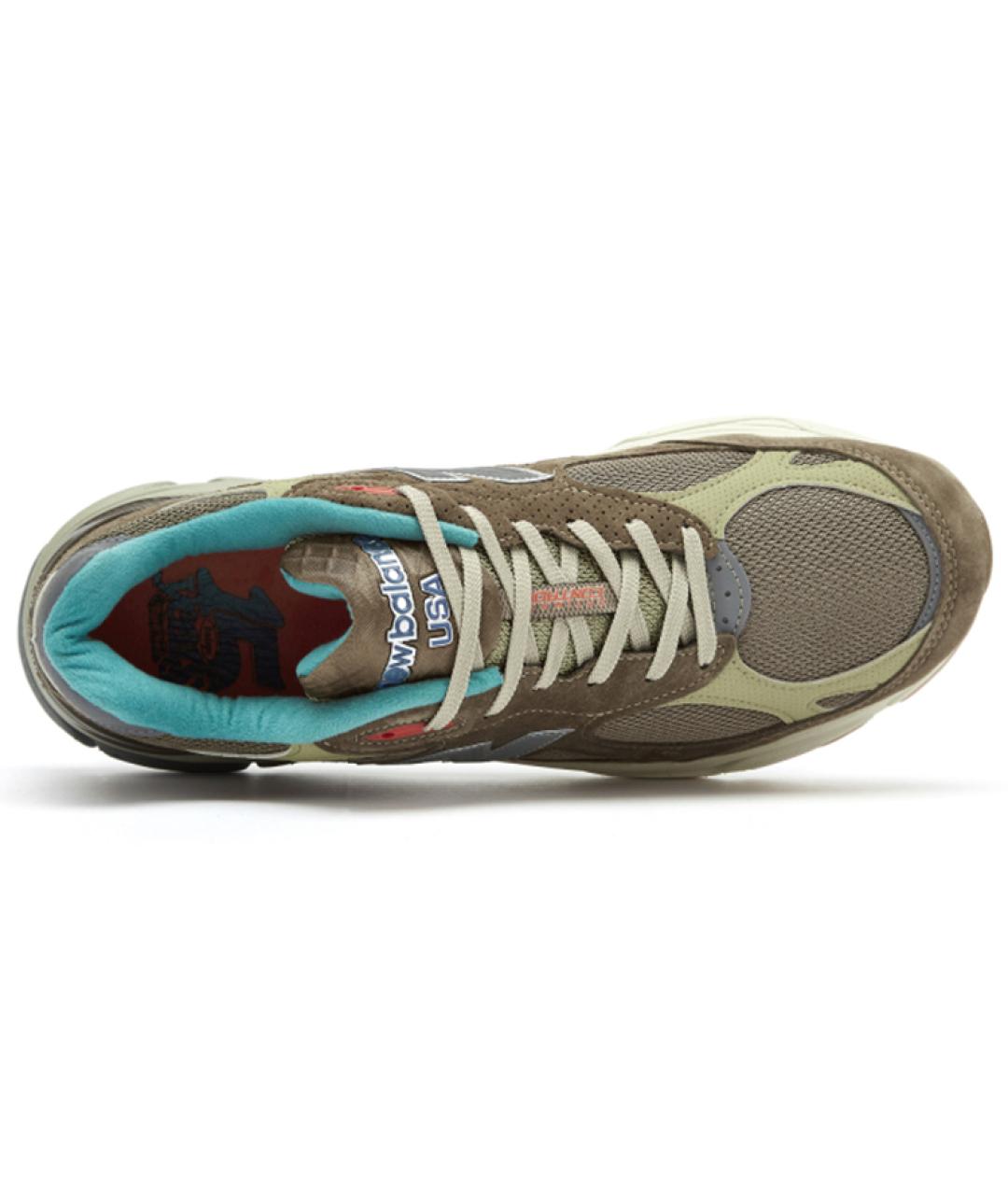 NEW BALANCE Коричневые кроссовки, фото 4