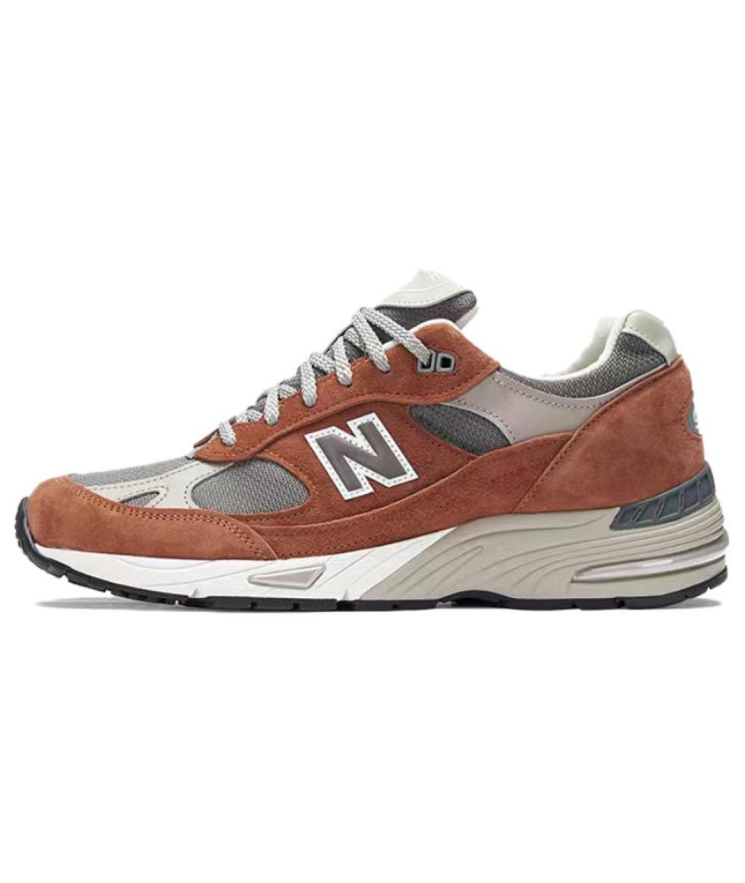 NEW BALANCE Коричневые низкие кроссовки / кеды, фото 2