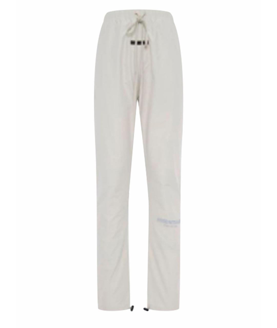 FEAR OF GOD ESSENTIALS Серые хлопковые повседневные брюки, фото 1