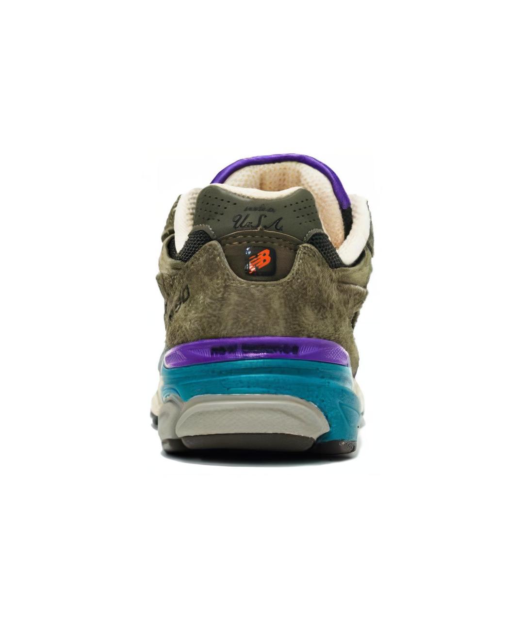 NEW BALANCE Хаки низкие кроссовки / кеды, фото 4