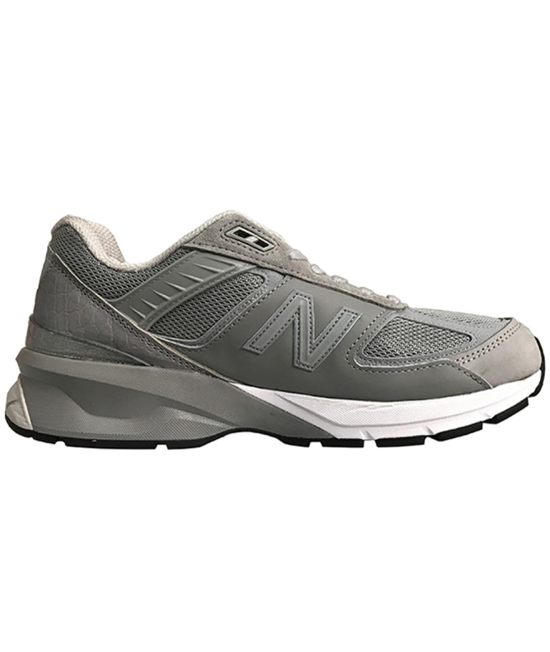 NEW BALANCE Серые низкие кроссовки / кеды, фото 1