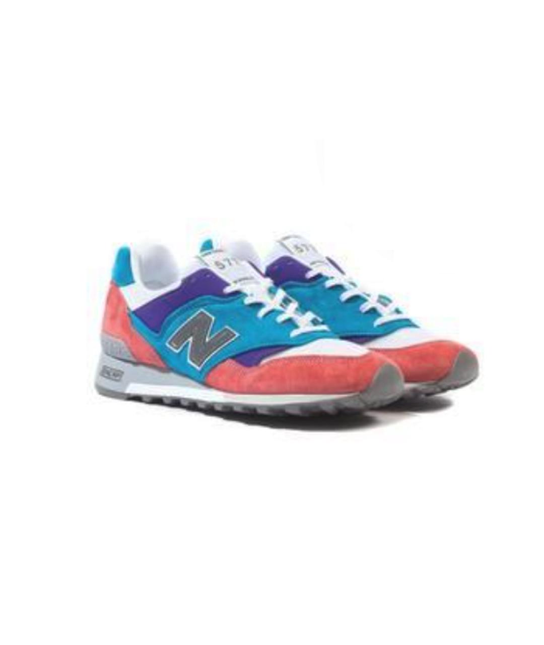 NEW BALANCE Синие низкие кроссовки / кеды, фото 3
