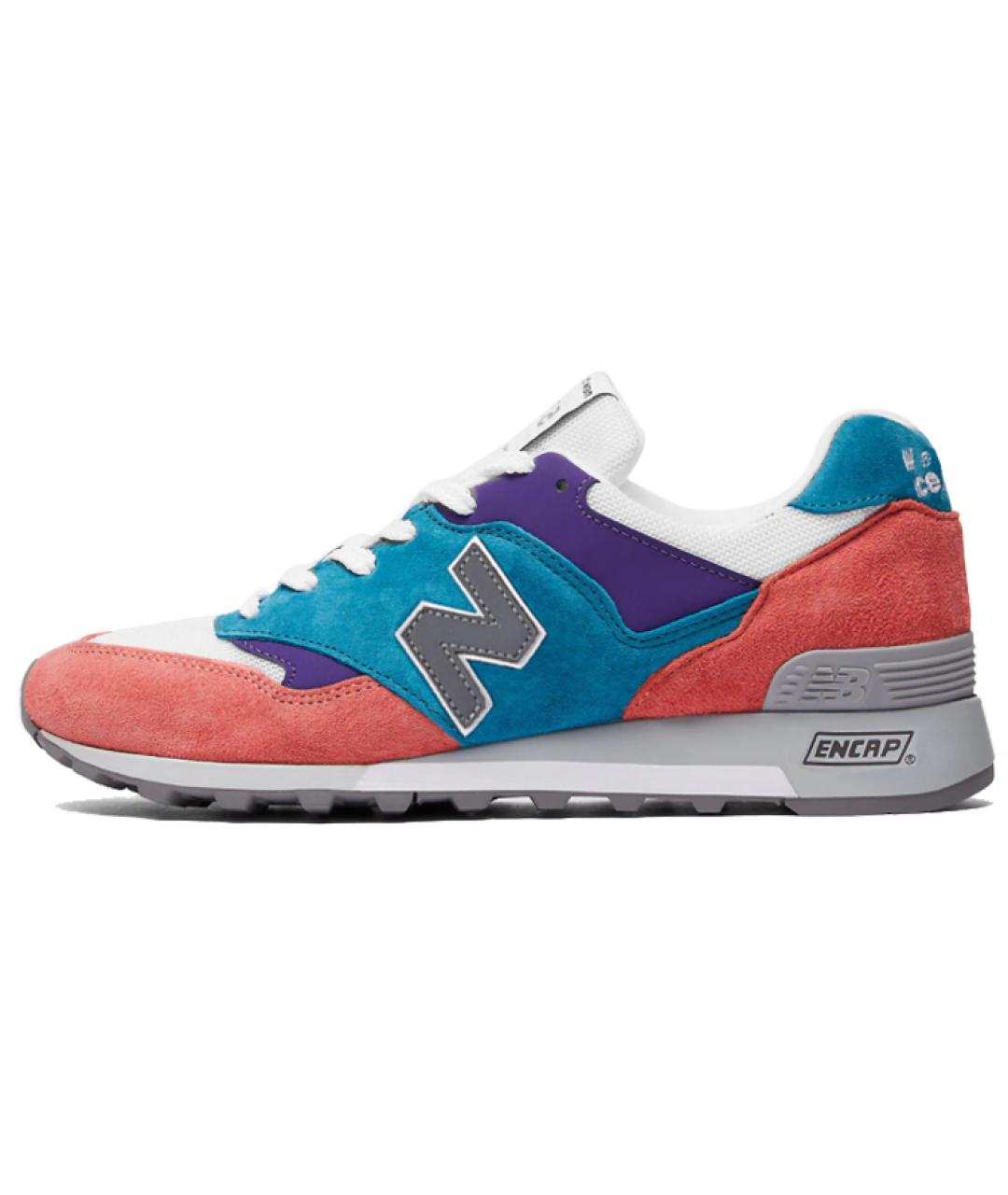 NEW BALANCE Синие низкие кроссовки / кеды, фото 2