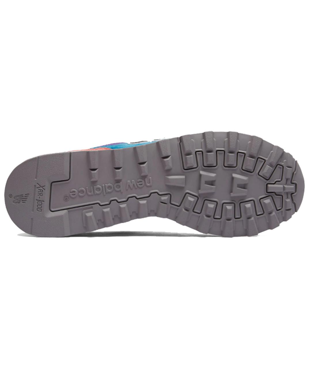 NEW BALANCE Синие низкие кроссовки / кеды, фото 5