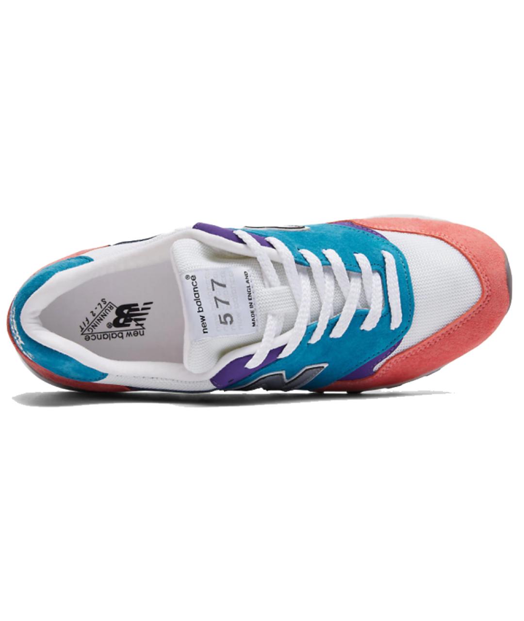 NEW BALANCE Синие низкие кроссовки / кеды, фото 4