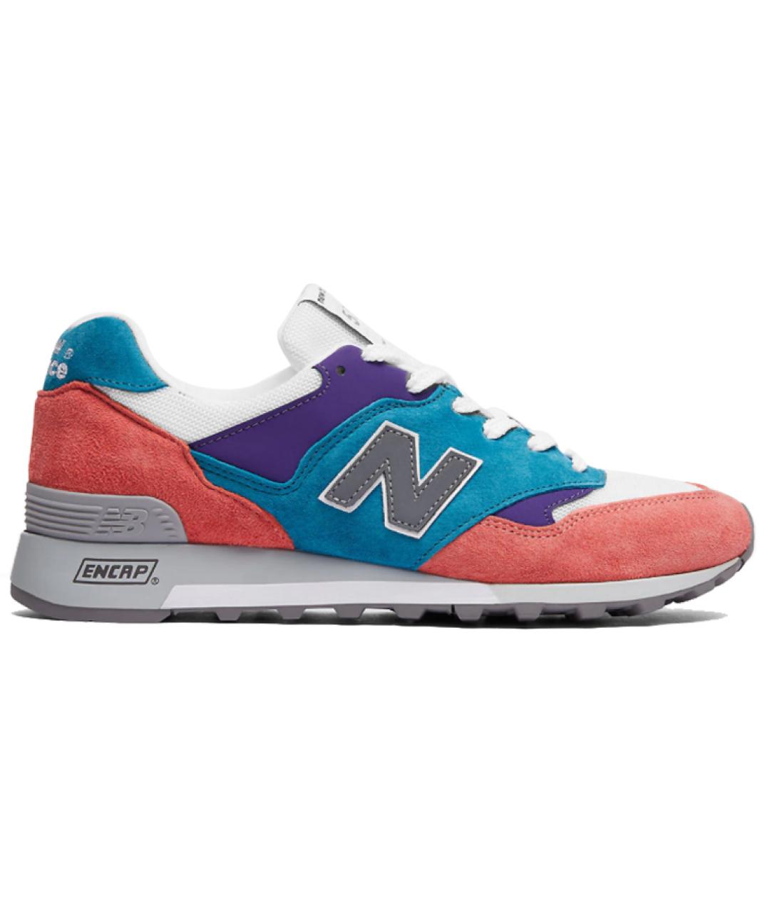 NEW BALANCE Синие низкие кроссовки / кеды, фото 1
