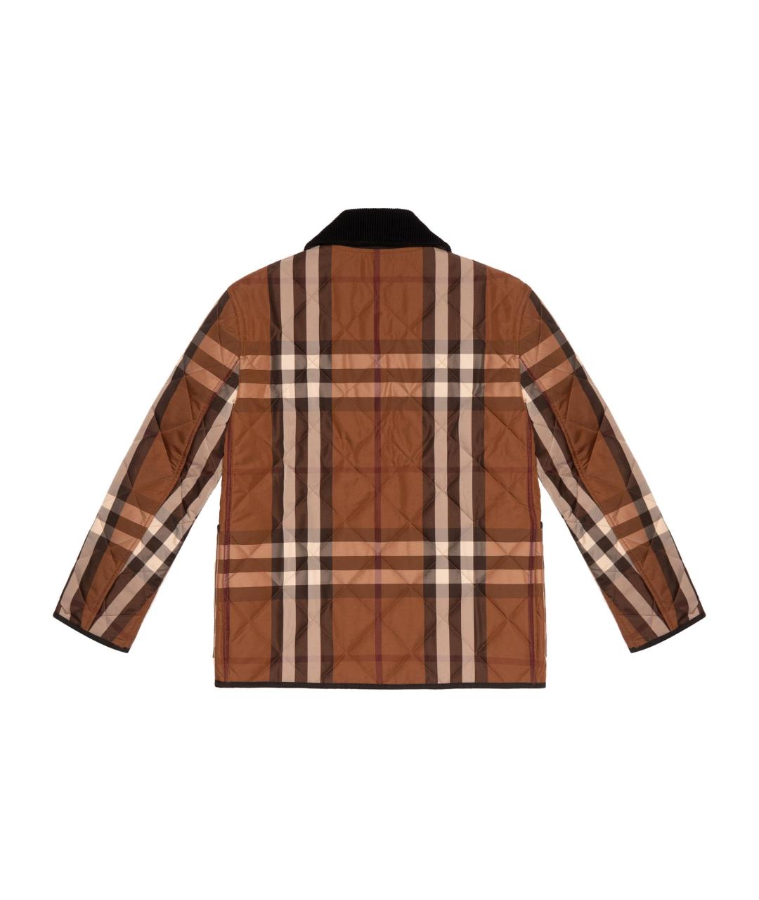 BURBERRY Коричневая куртка, фото 2