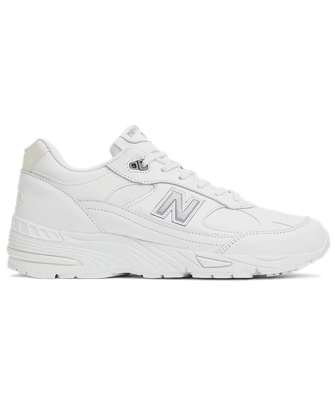 NEW BALANCE Белые низкие кроссовки / кеды, фото 1