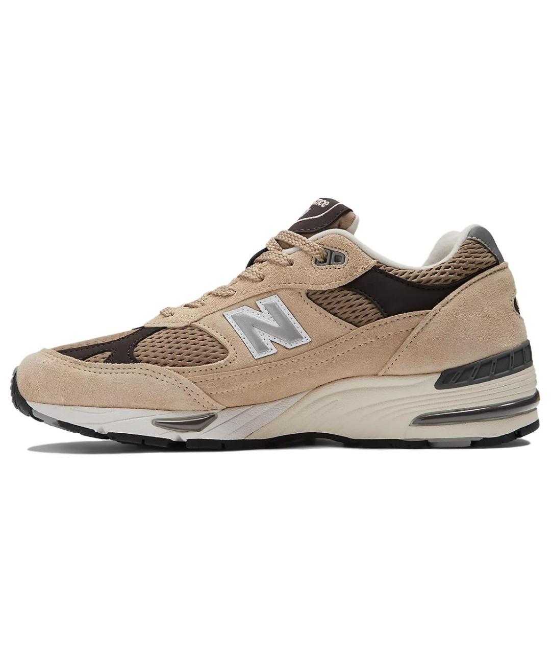 NEW BALANCE Бежевые низкие кроссовки / кеды, фото 2