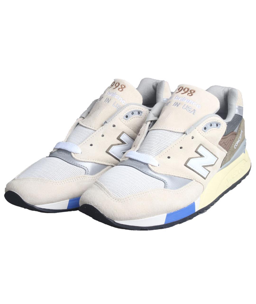 NEW BALANCE Бежевые низкие кроссовки / кеды, фото 3