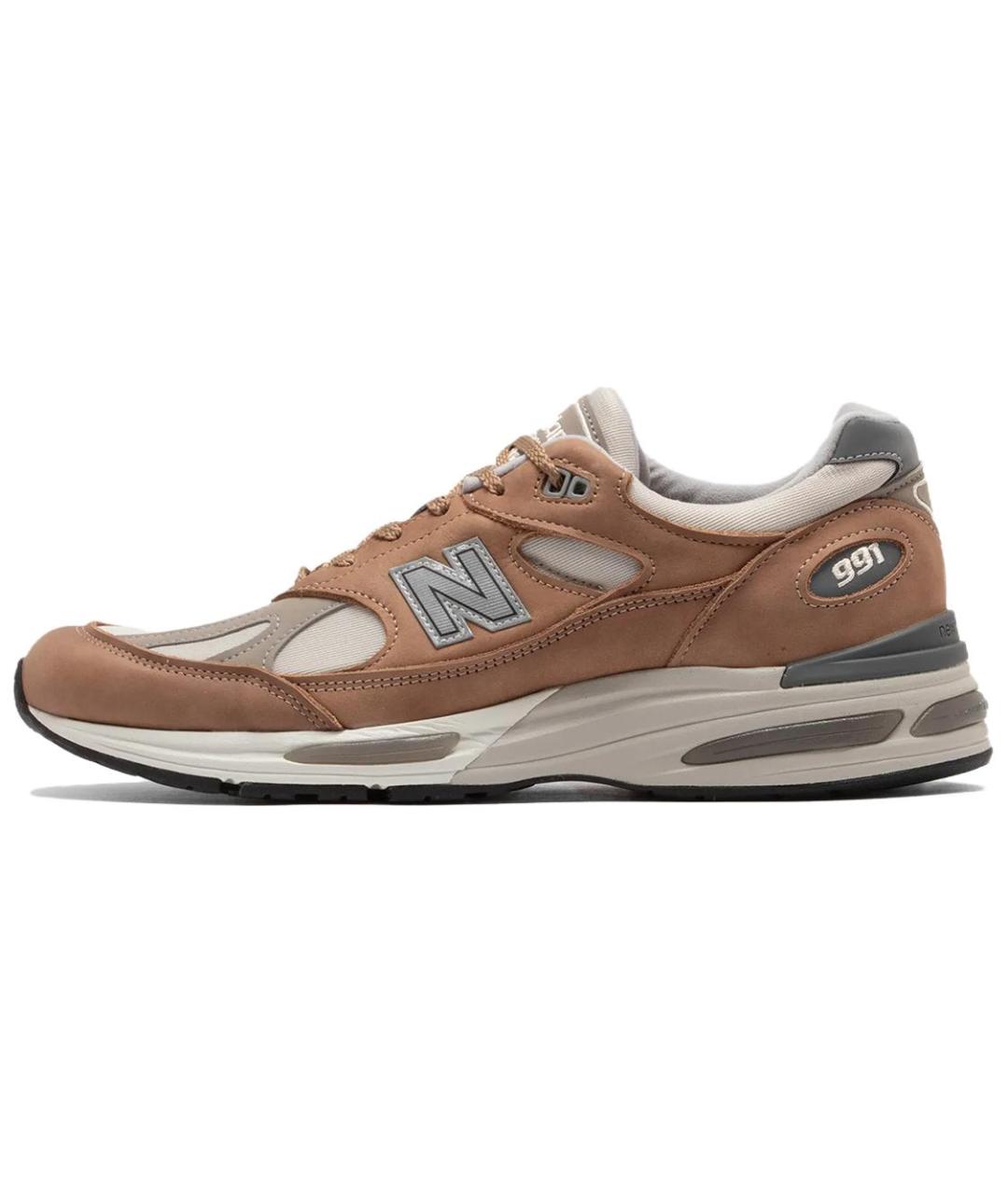 NEW BALANCE Коричневые низкие кроссовки / кеды, фото 2