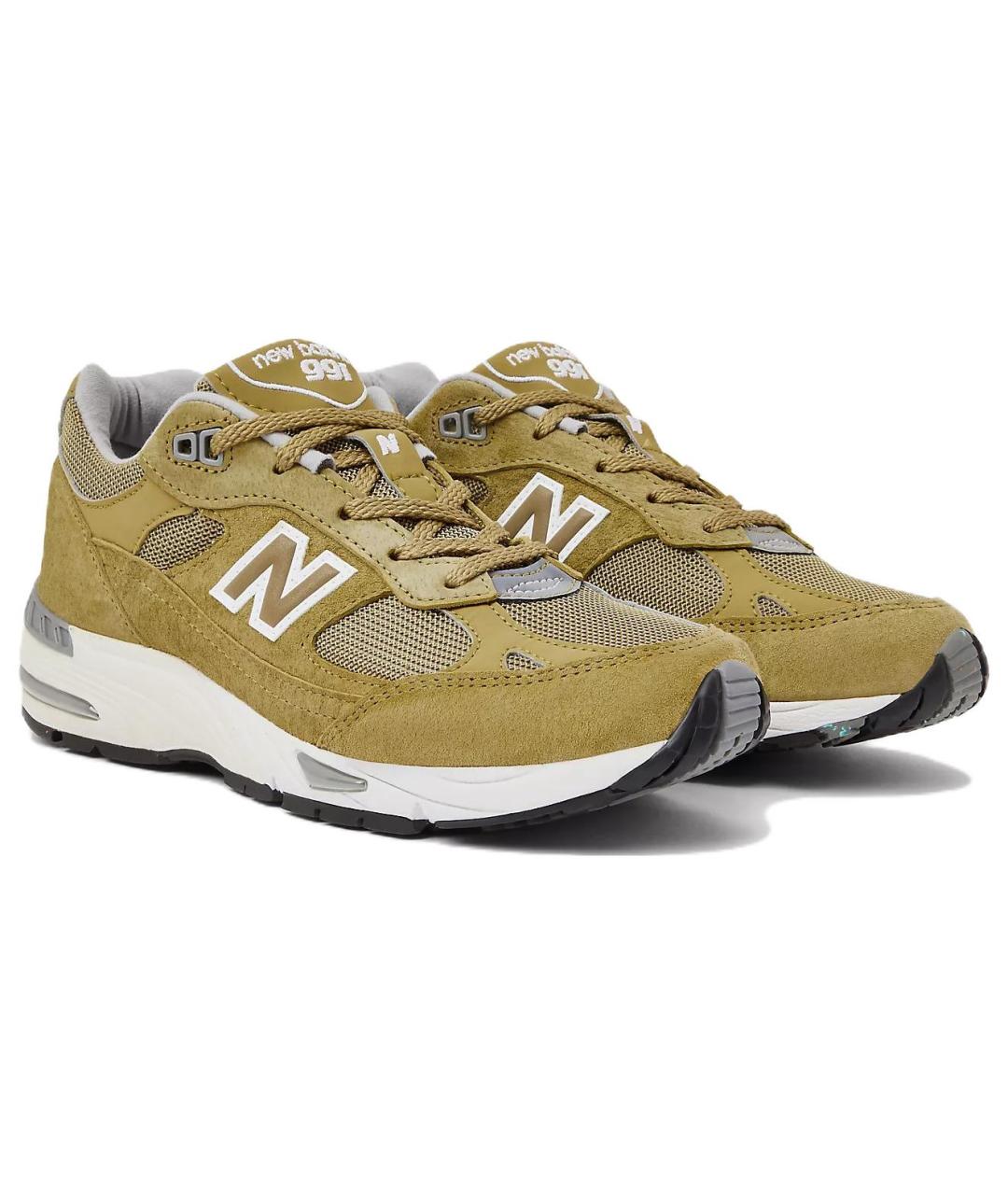 NEW BALANCE Коричневые кроссовки, фото 3