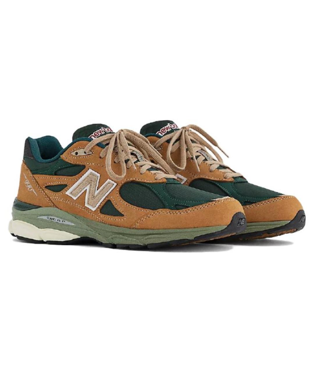 NEW BALANCE Коричневые кроссовки, фото 3