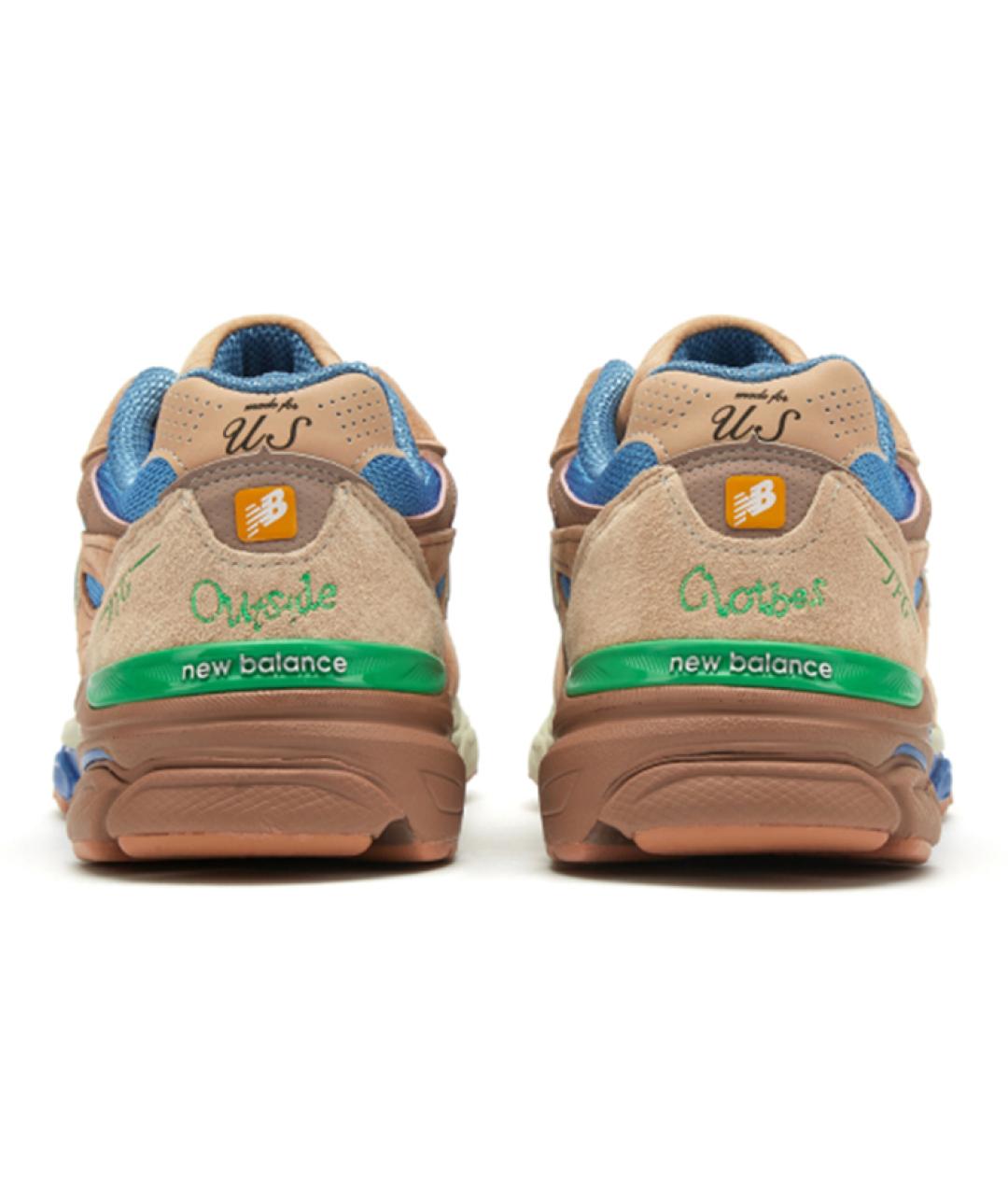 NEW BALANCE Бежевые кроссовки, фото 5