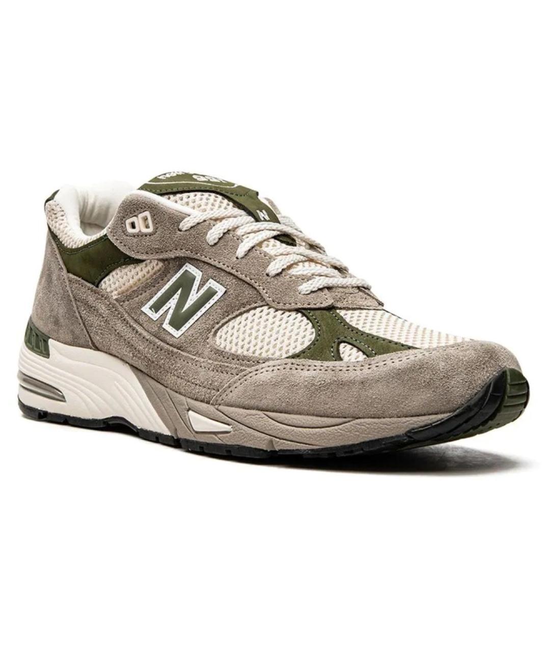 NEW BALANCE Бежевые низкие кроссовки / кеды, фото 3