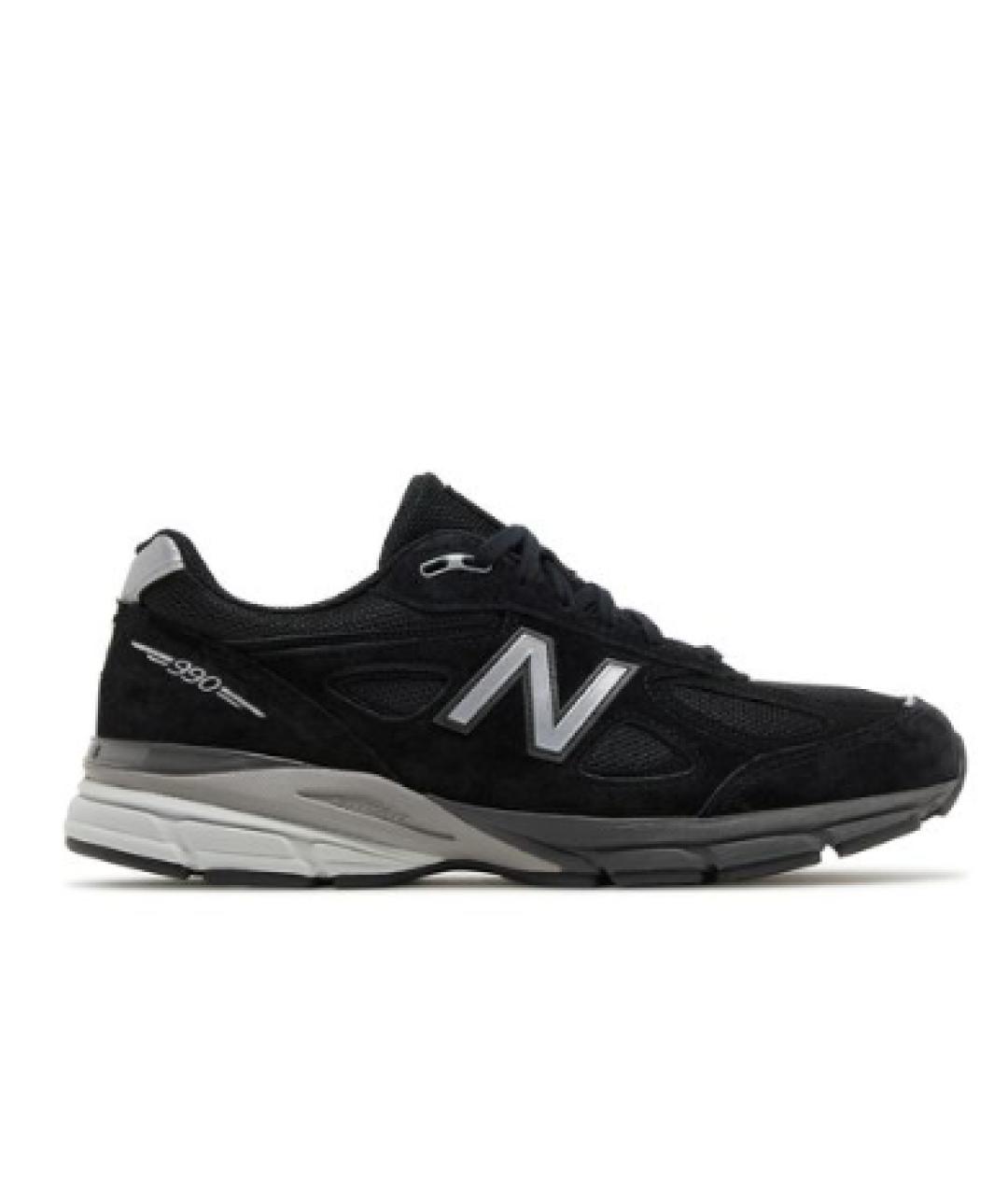 NEW BALANCE Черные низкие кроссовки / кеды, фото 1