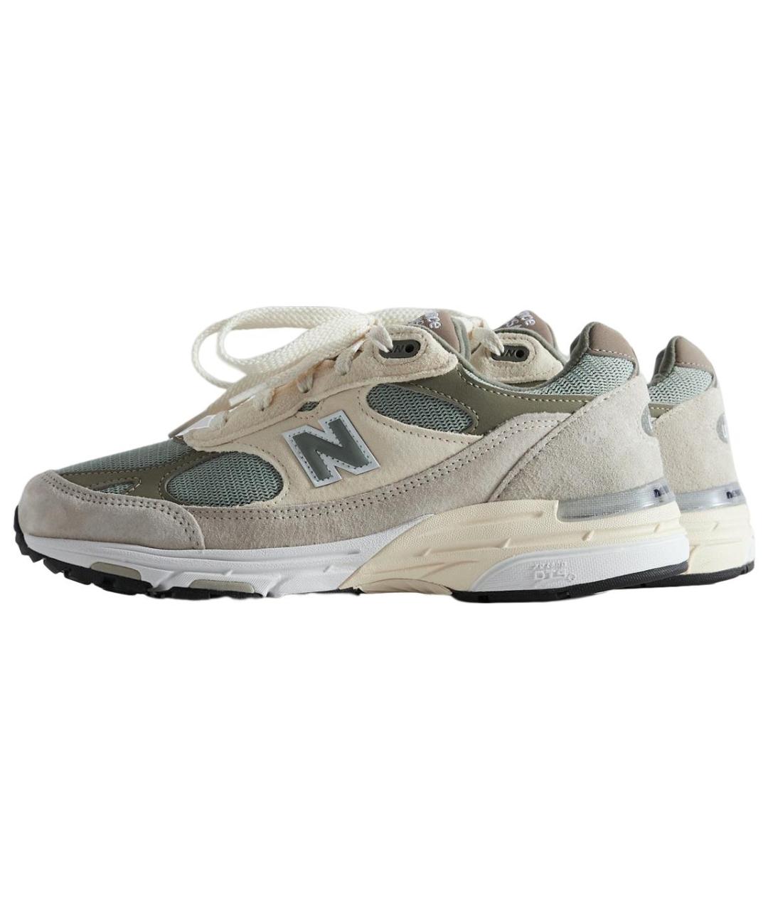 NEW BALANCE Серые низкие кроссовки / кеды, фото 4