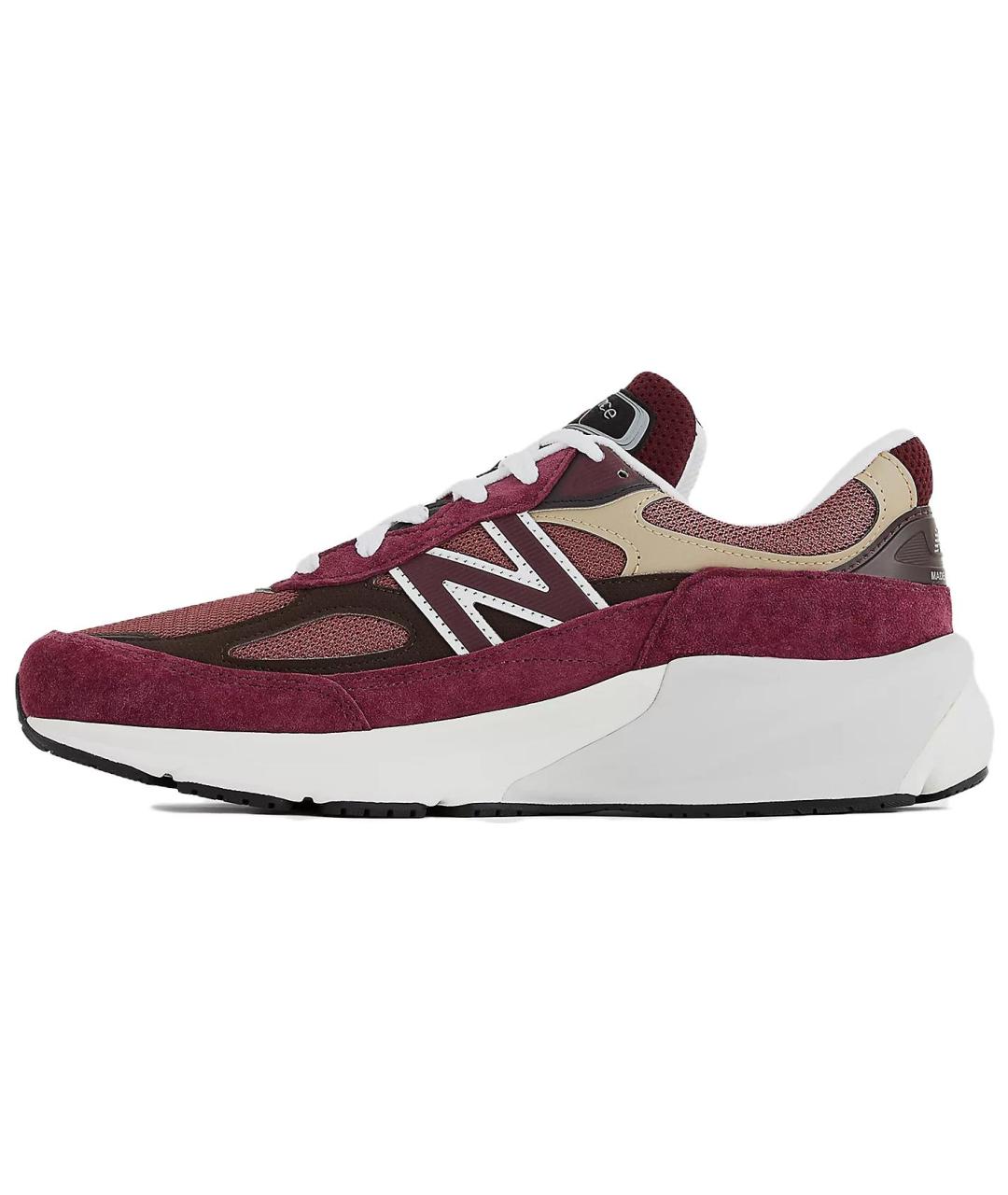NEW BALANCE Бордовые кроссовки, фото 2