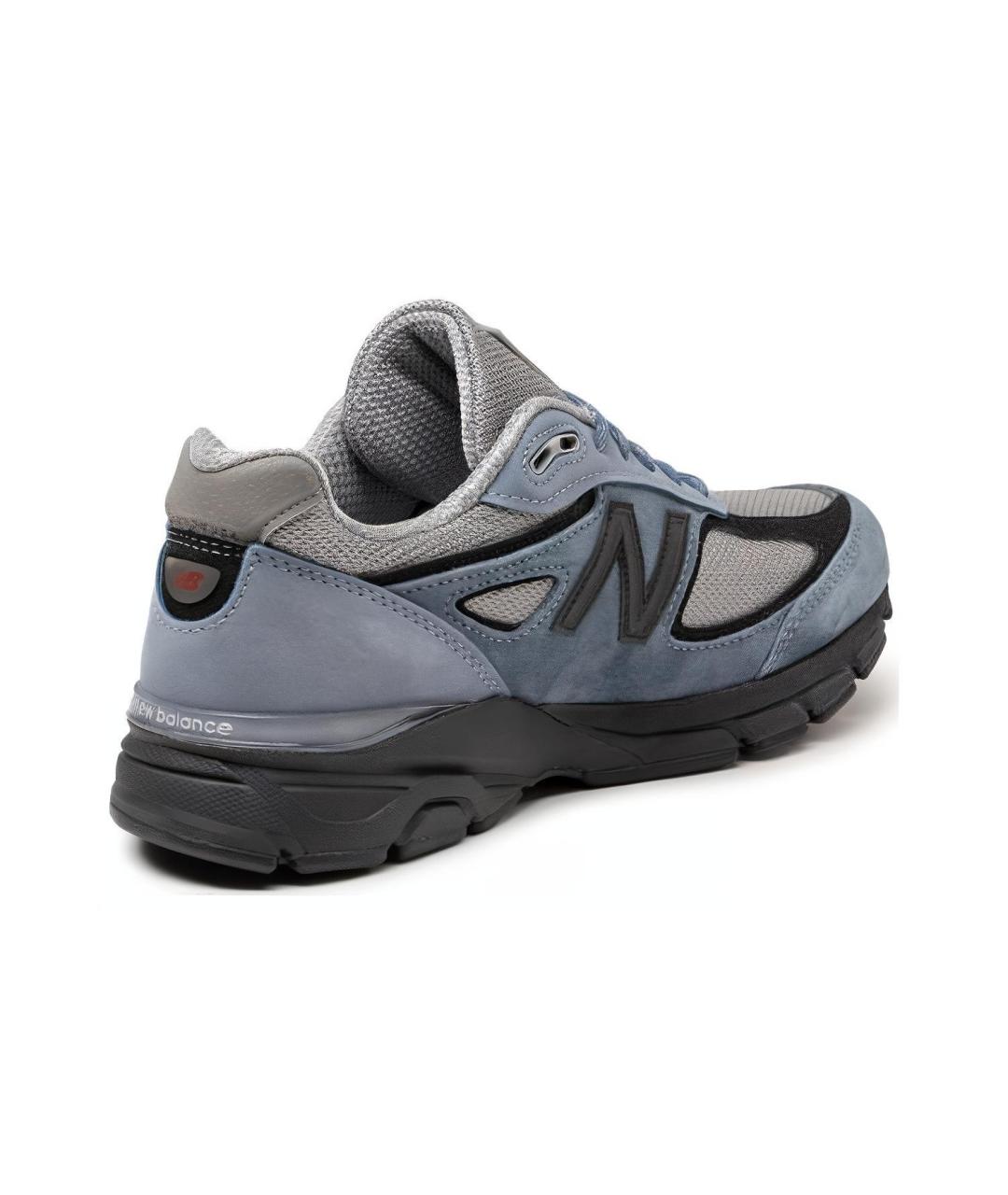 NEW BALANCE Голубые низкие кроссовки / кеды, фото 3